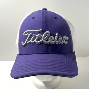 Titleist Hat Purple & White NWOT Size S/M